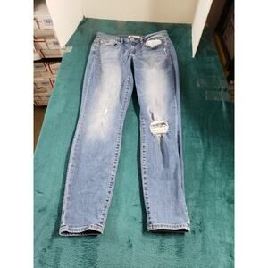 Gap Jeans Size 29 Womens Blue Denim Stretch Pants Mid Rise Curvy True Skinny